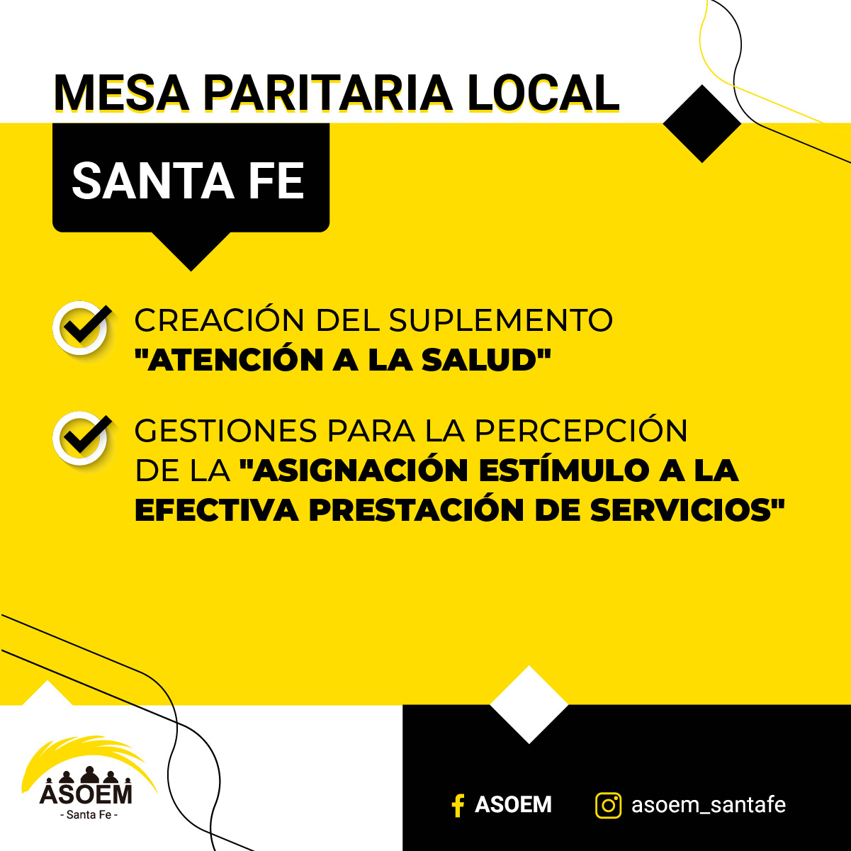 Acta Acuerdo de la Mesa Paritaria Local Santa Fe