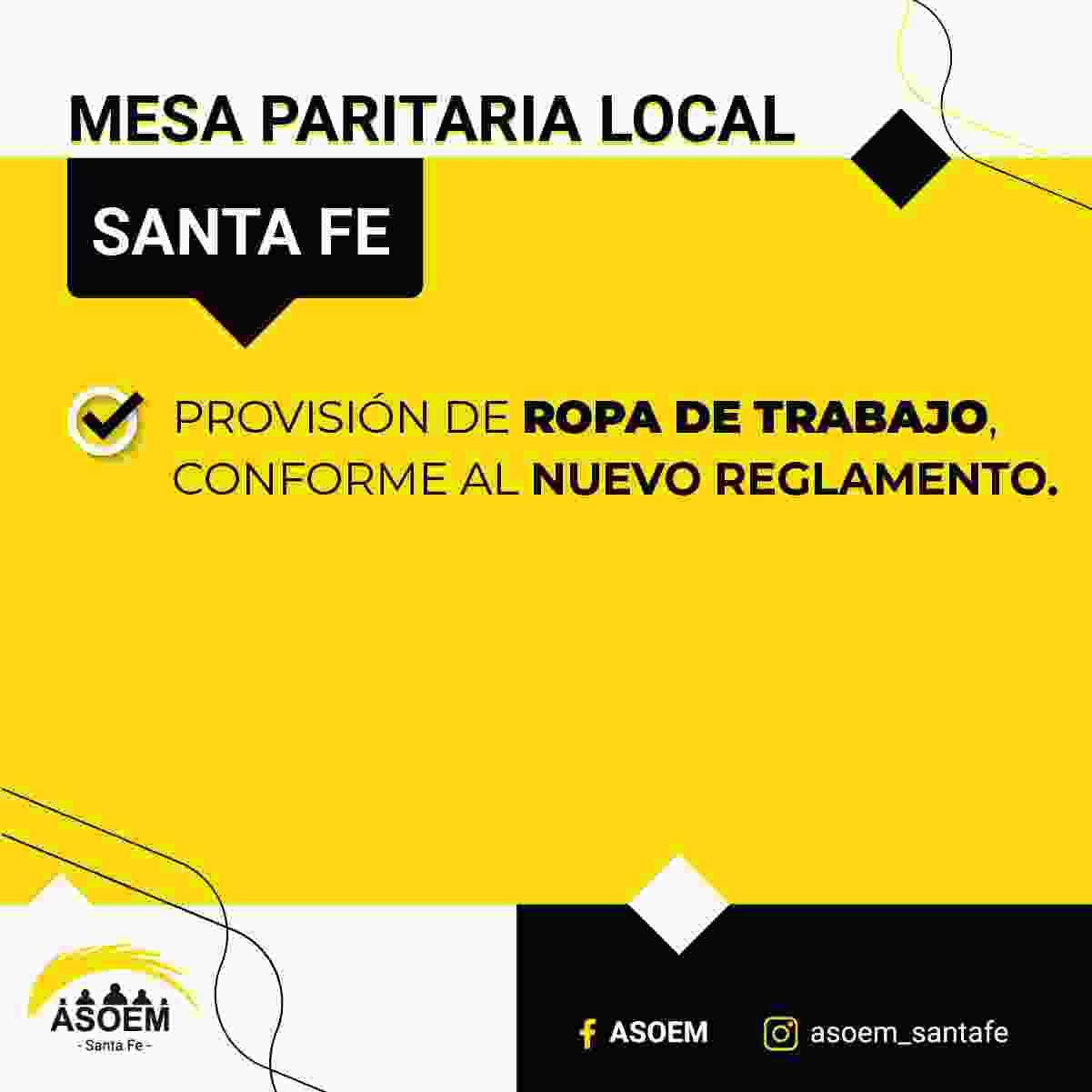 Acta Acuerdo de la Mesa Paritaria Local Santa Fe